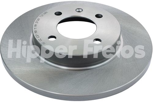 Disco Freio ( Diant) Solido ( 256mm) / Golf 93-98 Gl/ Glx / Hipper Freios Hf02