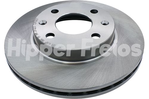 DISCO FREIO (DIANT) (VENTIL) (4 FUROS) (240 MM) / CIVIC 90-98 1.3/1.5/1.6 CRX  EXCETO EXC / HIPPER FREIOS HF701