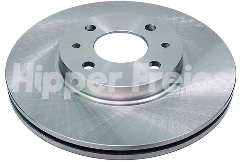DISCO FREIO (DIANT) VENTIL (257 MM) (4 FUROS) / PALIO 96- / HIPPER FREIOS HF30