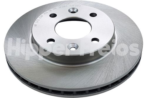 DISCO FREIO (DIANT) VENTIL (238 MM) / CLIO 00-  1.0  8/16V,  97-  1.6 / HIPPER FREIOS HF572