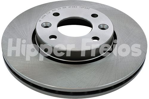 DISCO FREIO (DIANT) VENTIL (260 MM) / CLIO 07-  1.6 16V / HIPPER FREIOS HF549A