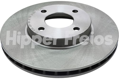 DISCO FREIO (DIANT) (VENTIL) (258MM) (4F) / KICKS 16-  1.6 16V / HIPPER FREIOS HF615D