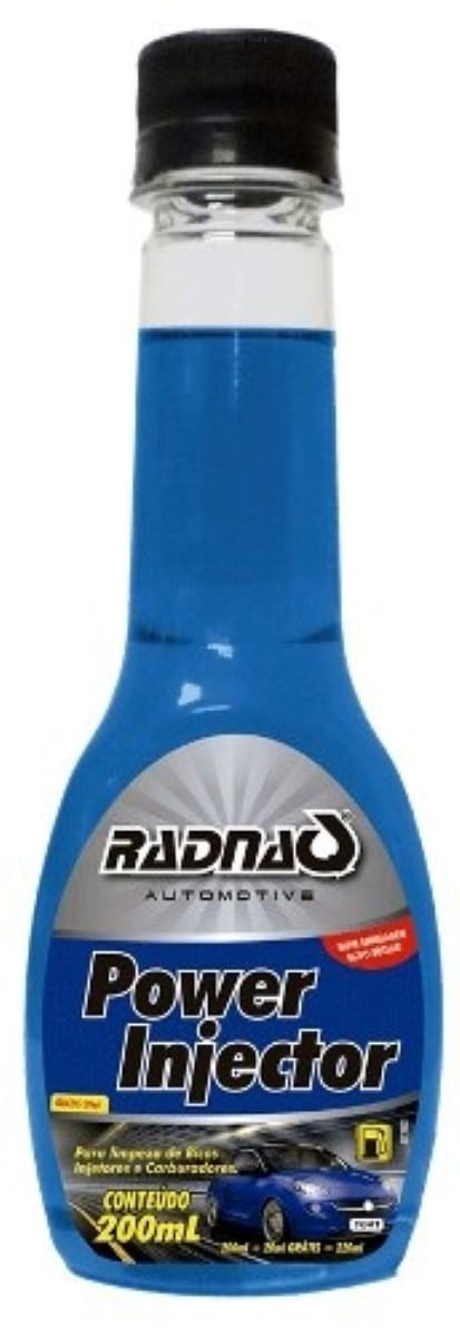 Aditivo Combust�vel Radnaq Power Injector Power Injector Blue 200ml Radnaq 1041-24 Pe�a