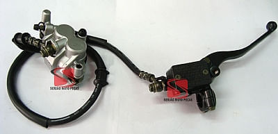 Sistema de Freio Titan150 Mix com Adaptador para Ml125, Cbx250 Twister, Cbx150 Aero, Titan125 Fan125 00/13, Titan150 04/08