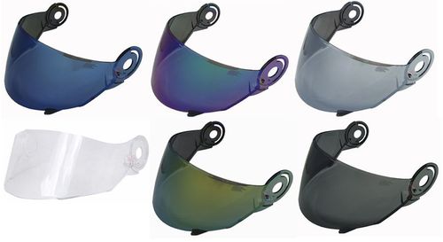 Viseira Norisk FF370 Azul, Cromada, Camaleão, Dourada, Fume e Cristal