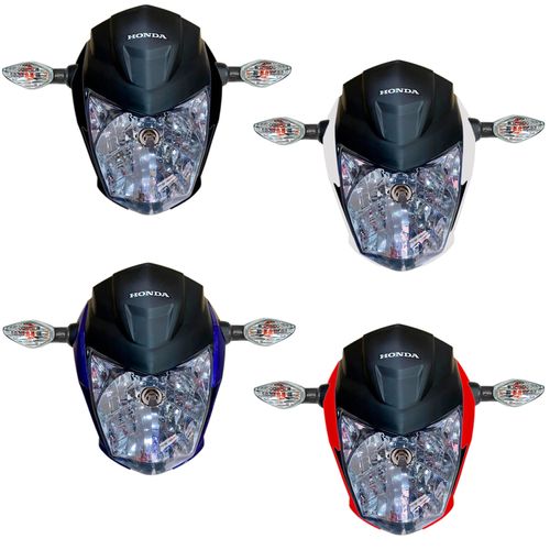 Farol Fan 160 2022 Kit Frontal 22 Com Suporte E Pisca Cores