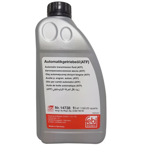 Óleo de Transmissão Automática ATF Sintético Utilizado em Transmissões Automáticas Dotadas de Lock-up - Febi Bilstein 962ml