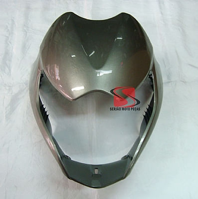 Carenagem Frontal Farol Titan150 Prata Chumbo 2009