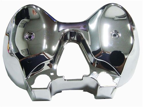 Carcaça Painel Titan150 2004 a 2008 Fan150 2009 a 2013 Esd Inferior Cromada