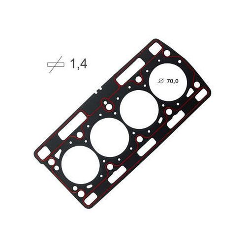 JUNTA DO CABECOTE - RENAULT CLIO KANGOO TWINGO D7D D7F 1.0 1.2 8V APOS 1999 - BASTOS