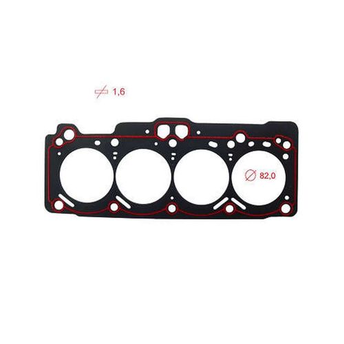 JUNTA DO CABECOTE - TOYOTA COROLLA 1.6 4AFE 1.8 7AFE 16V - BASTOS