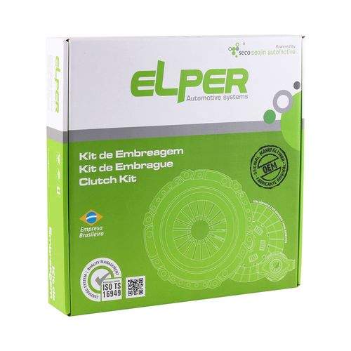 KIT EMBREAGEM BELINA MOTOR AP 1.8 1985 1986 1987 1988 /ELPER - 62274 - 80196