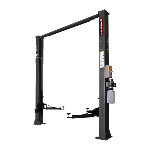 Elevador de coluna e com travas de segurança - modelo 
pórtico