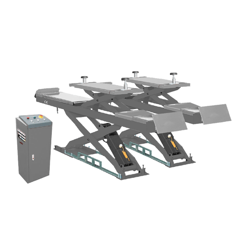 Rampa automotiva pantográfica tesoura para alinhamento 4.5 toneladas