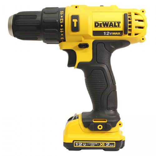 Furadeira Parafusadeira De Impacto 12V Max Lithium Ion 3/8 Bivolt 2 Baterias - Dcd716D2-Br - Dewalt