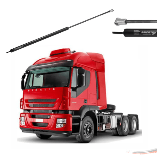 Amortecedor Grade Frontal Capô Cursor Tector Após 08