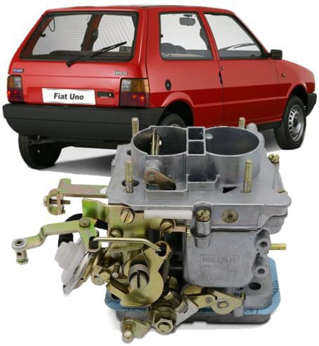 Carburador Uno Fiorino Premio Elba 1.5 Argentino Gasolina Duplo Modelo Weber 460