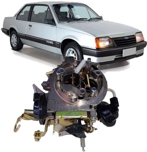 Carburador 2E Monza Kadett Ipanema 1.8 e 2.0 a Alcool Recondicionado