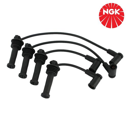 Jogo de Cabos de Vela NGK Ford Novo Ecosport New Fiesta e Novo Focus Todos com Motor 1.5 e 1.6 Sigma