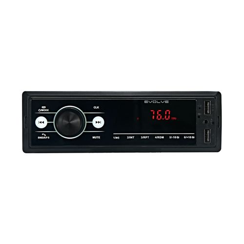 Autoradio Evolve Touch mp3 4x25wrms Fm/2 USB/AUX/2 RCA - P3354