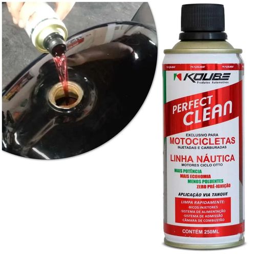 Perfect Clean Koube Moto e Náutica Injetadas e Carburadas e Motores Ciclo Otto 250ml