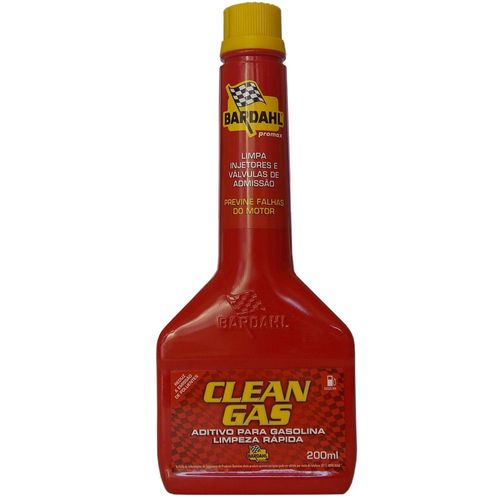 Aditivo para Gasolina Bardahl Clean Gas 200ml