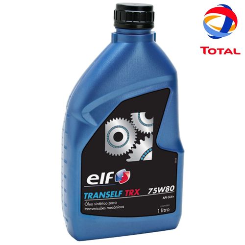 Óleo Lubrificante Sintético Para Caixas de Câmbio Manuais Tranself TRX 75W80 Renault GL5 Elf 1L