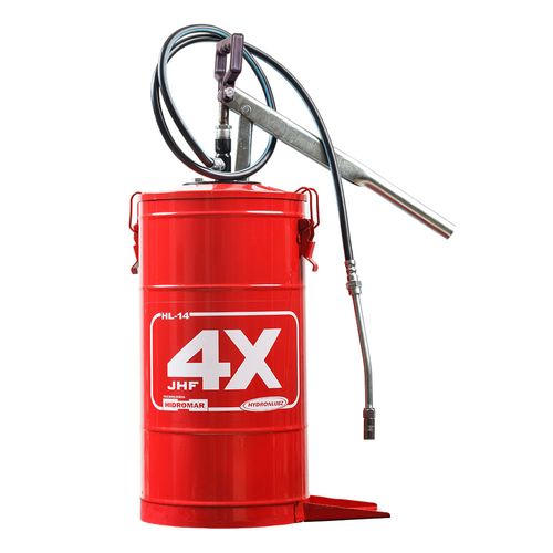 Bomba de graxa manual 14kg hl-14 - Hydronlubz