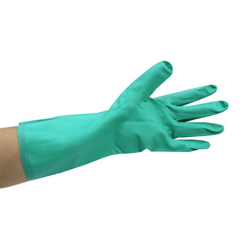 Luvas nitrílicas nitritex 90 flocada tamanho 9 - g   Plastcor
