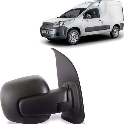 Espelho Retrovisor Externo Fixo Lado Direito Fiorino 2014 a 2022 - Metagal