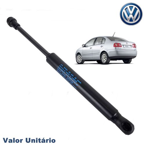 Amortecedor do Porta Malas Original Volkswagen Polo Sedan 2002 até 2014