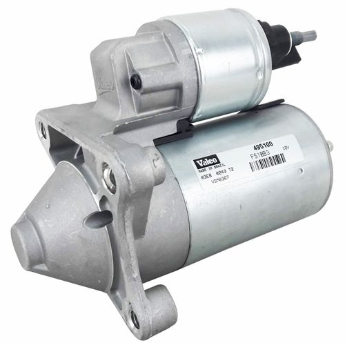 Motor de Partida Valeo Clio Logan Kangoo Megane Sandero Scenic Symbol Livina Motor 1.6 16v K4M e K7M Tensão 12v com 8 Dentes
