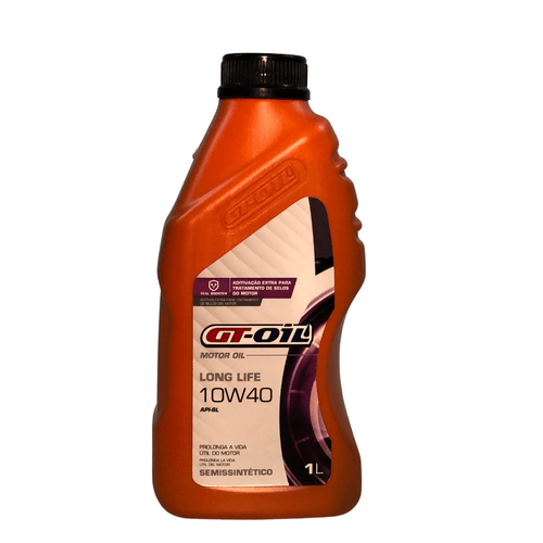 Óleo Lubrificante Semissintético GT-Oil Long Life 10W40 - 1L