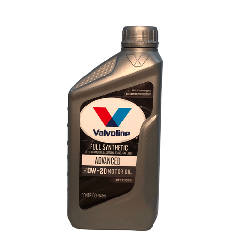 Óleo Lubrificante Full Synthetic Valvoline Advanced 0W20 SP - 946ML