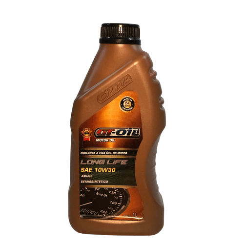 Óleo Lubrificante Semissintético GT-Oil Long Life SAE 10W30 - 1L