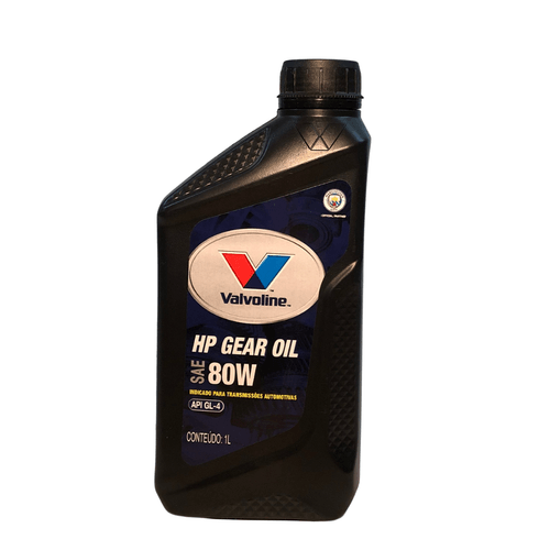Óleo Lubrificante Mineral Valvoline HP Gear OIL GL-4 SAE 80W - 1L