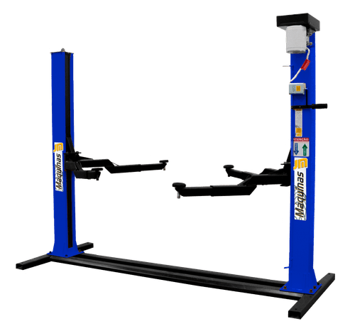 Elevador Automotivo JM 2500 KG Trifásico 380V Azul