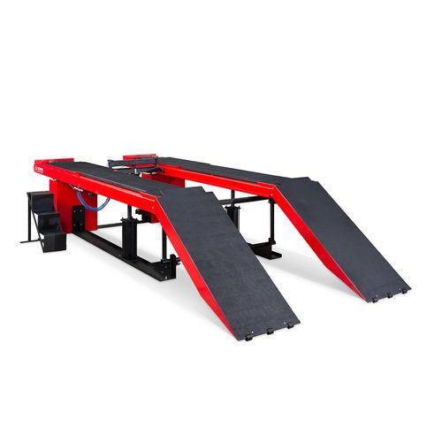 Rampa de Alinhamento TECHMAX RPMAX com acionamento por controle remoto