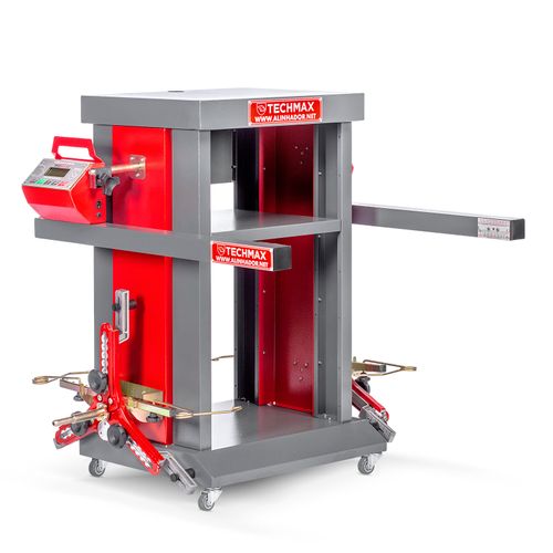 Alinhador Digital WIFI TECHMAX 2 cabeças ALDW1 com Rack