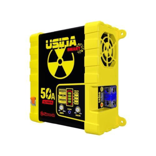 Fonte Automotiva Usina 50A Battery Meter Bivolt Spark