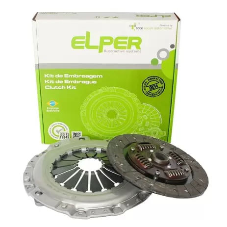 Kit Embreagem Logan Sandero 1.6 16v 2017 em diante Elper 70631