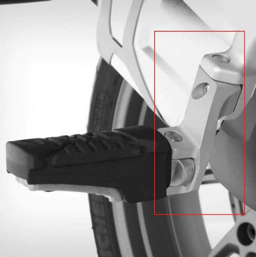 Extensor Pedaleira Evo Garupa Bmw Gs 1200 / 1250