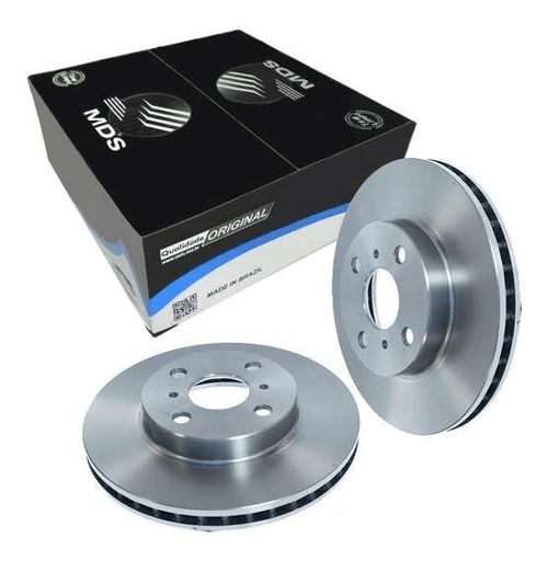 Disco de Freio Dianteiro Sólido Duna Elba Fiorino Mille Palio Panda Prêmio Siena Strada Uno 1985 em diante MDS D43