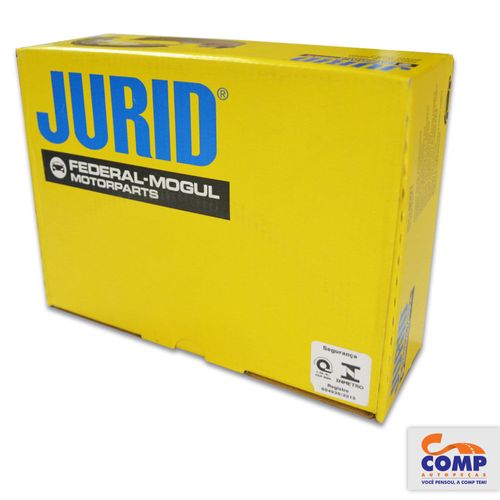 Sapata de Freio Traseira Doblo 2001 em diante Jurid HQJ-511A sistema Teves Com Haste