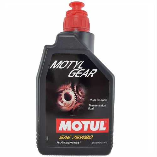 Óleo Lubrificante Sintético de Câmbio Motul Motyl Gear 75w80 1l