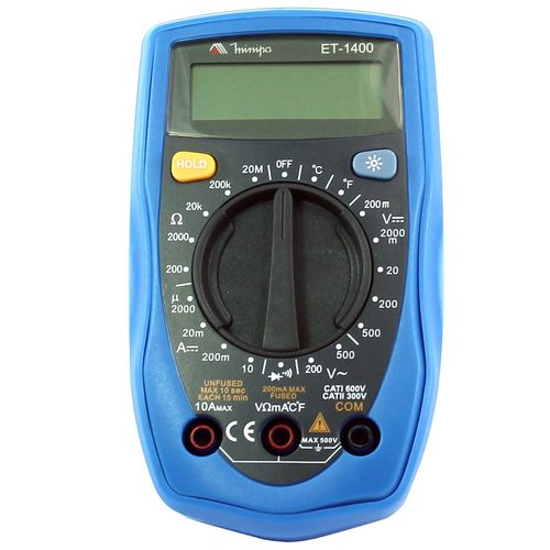 Multímetro Digital Minipa ET-1400