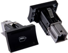 INTERRUPTOR BOTAO VIDRO TRASEIRO LADO DIREITO GOL GVI G6 /VOYAGEN GVI 12.... - K10027556