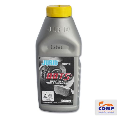 Fluído DOT-5 para Freios e Embreagem 500 ml Jurid