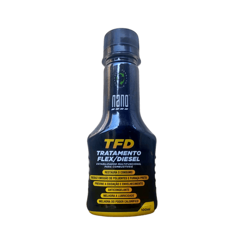 Nano Estabilizador Multifuncional para Combustíveis TFD (Tratamento Flex/Diesel) - 100ML