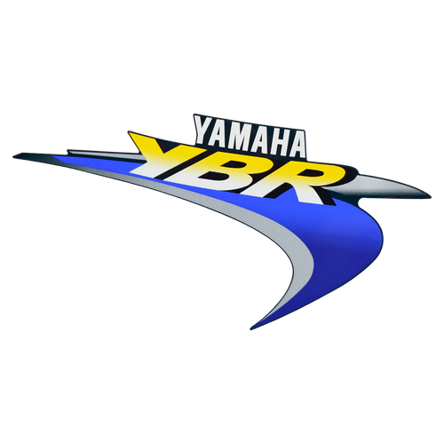 Faixa Adesivo do Tanque Direito Azul YBR 125 00-01 Original Yamaha